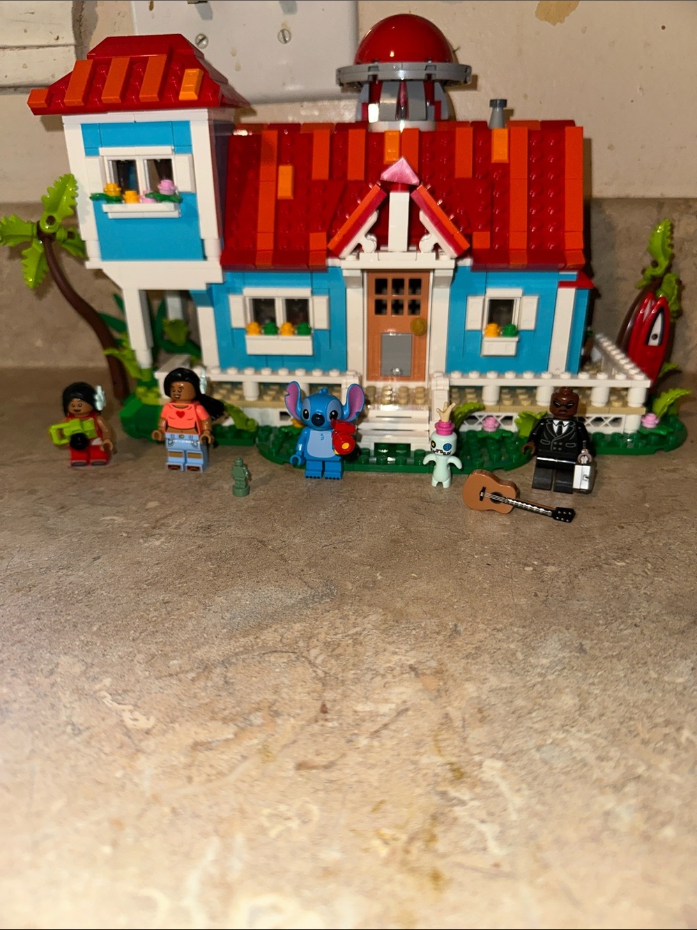 Lego Lilo and Stitch Beach House